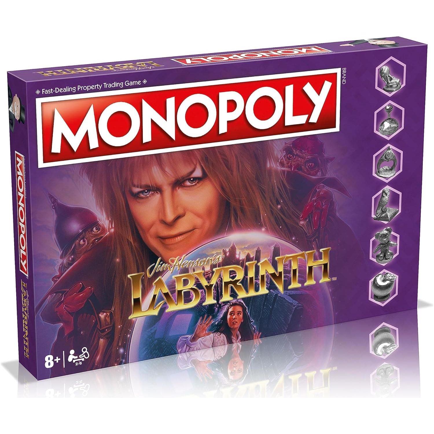 Buy Gadcet UK,Winning Moves Labyrinth Monopoly Board Game, Goblin King explore Jim Henson's Labyrinth staring David Bowie, Advance to Goblin City and The Staircase Room, gift for ages 8 plus - Gadcet UK | UK | London | Scotland | Wales| Ireland | Near Me | Cheap | Pay In 3 | Games and Toys